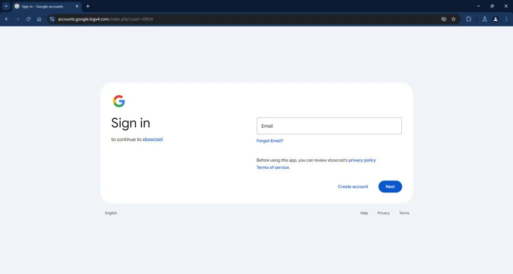 Beware the Xblgo.com Scam: Fake Xbox Account Buy Offers 2 Scam ad