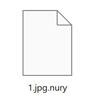 How To Remove NURY Ransomware (Virus Removal Guide) 1 Image: File encrypted with the NURY extension