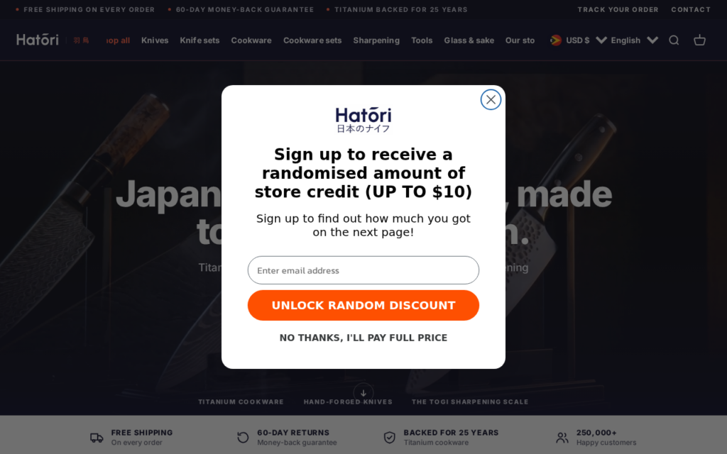Hatoriknives.com scam