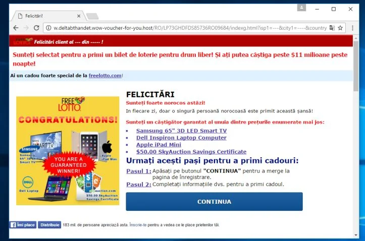 W.deltabthandet.wow-voucher-for-you.host virus