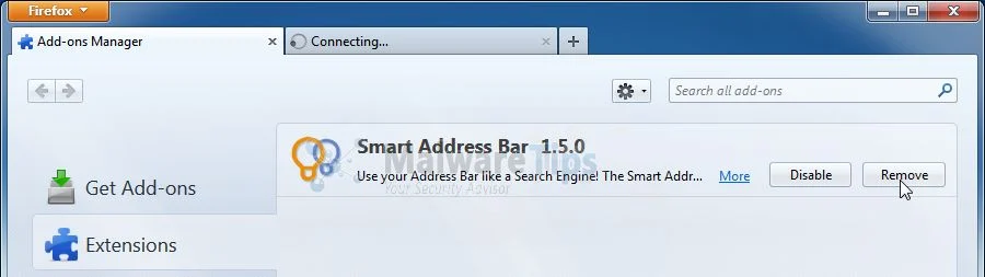 [Image: Smart Address Bar Firefox extension]