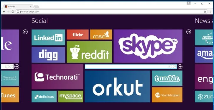 Pesonal-spage.com virus