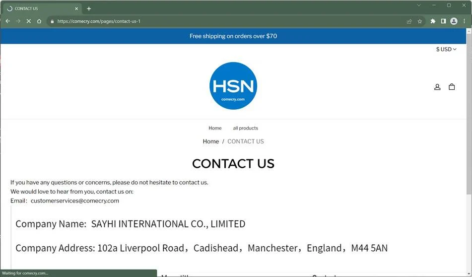 Steer Clear of Comecry.com - It's a Scam Site 1 comecry.com scam