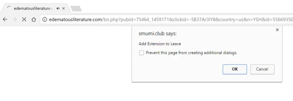 edematousliterature by edematousliterature.com Chrome Scam Virus