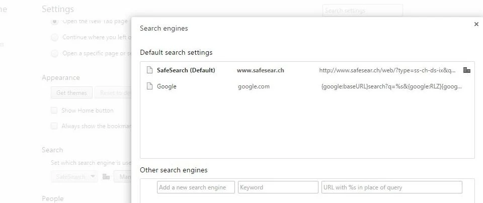 Image: This setting is enforced by your administrator - Chrome policy