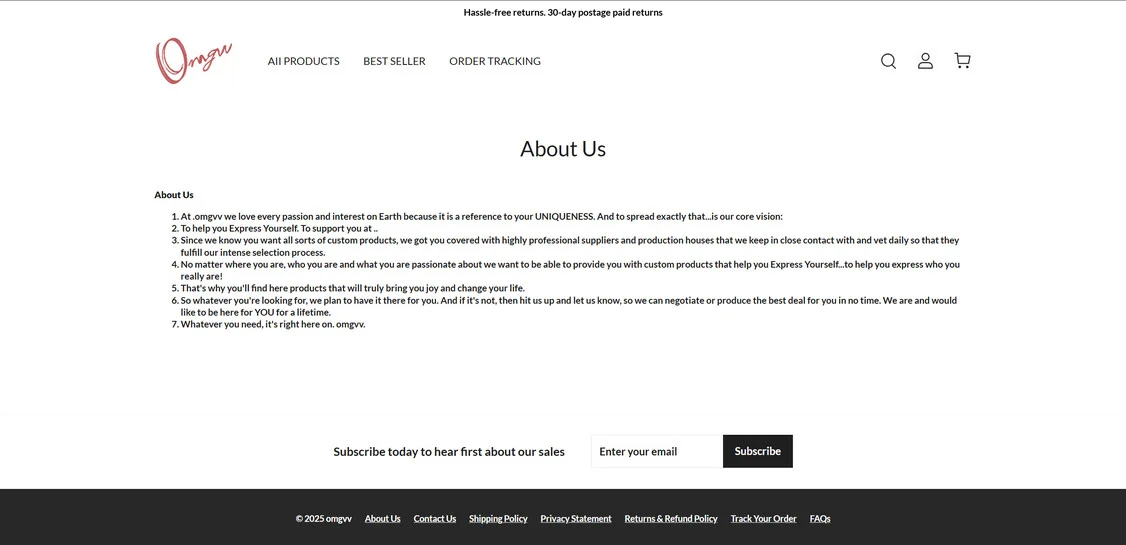 Omgvv.com scam