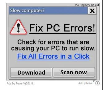 [Image: Is Your PC Slow virus]