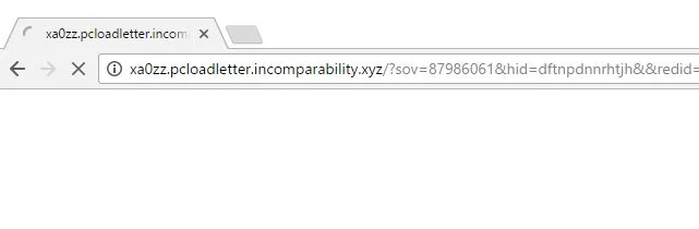 xa0zz.pcloadletter.incomparability.xyz virus