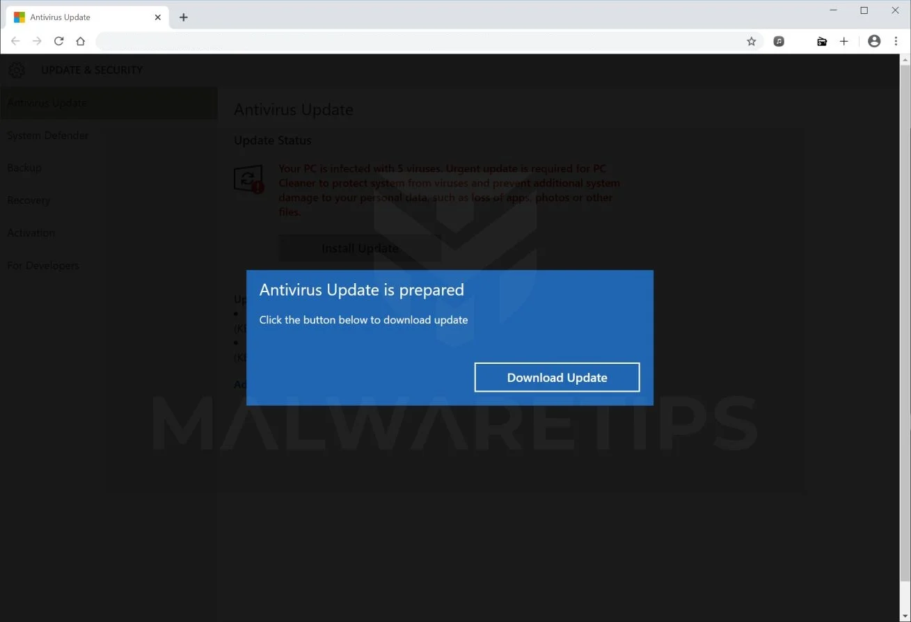 Remove Onesafescan.net-trck.click pop-up scam (Microsoft Scam) 1 Image: Onesafescan.net-trck.click fake error messages