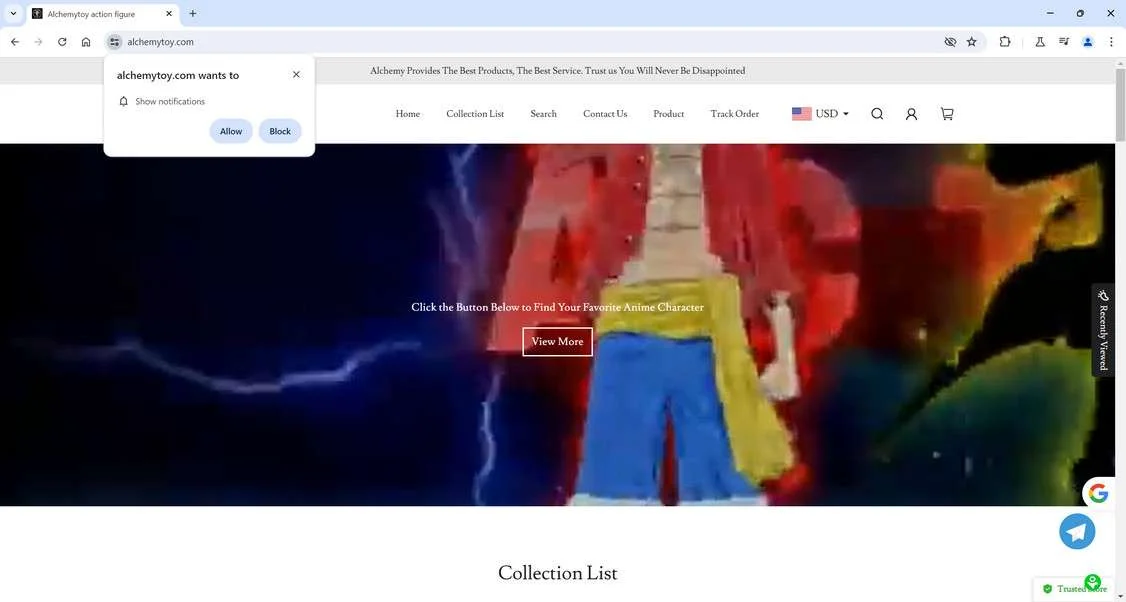Alchemytoy.com scam