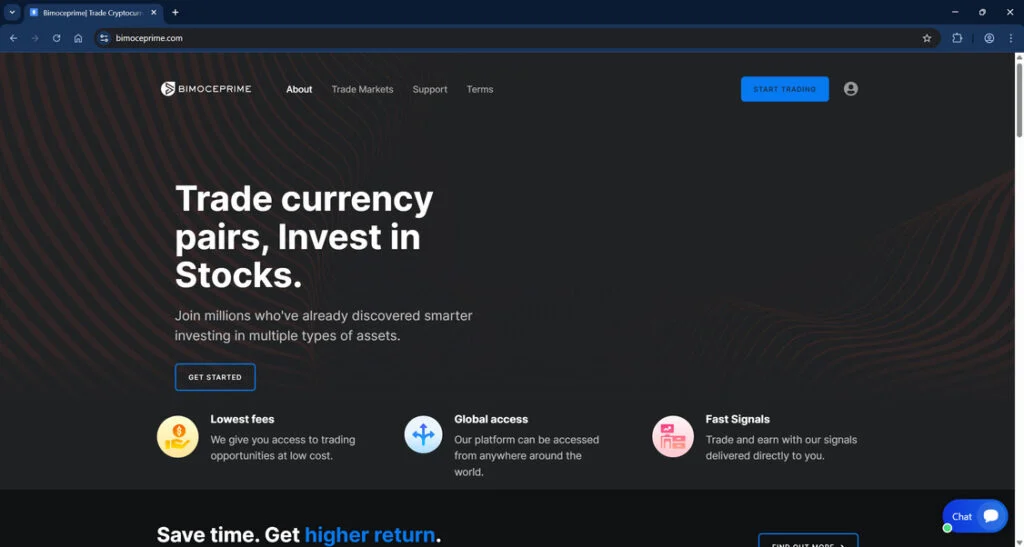 Bimoceprime.com Crypto Scam - Read Our Findings Here 1 Bimoceprime.com scam 1