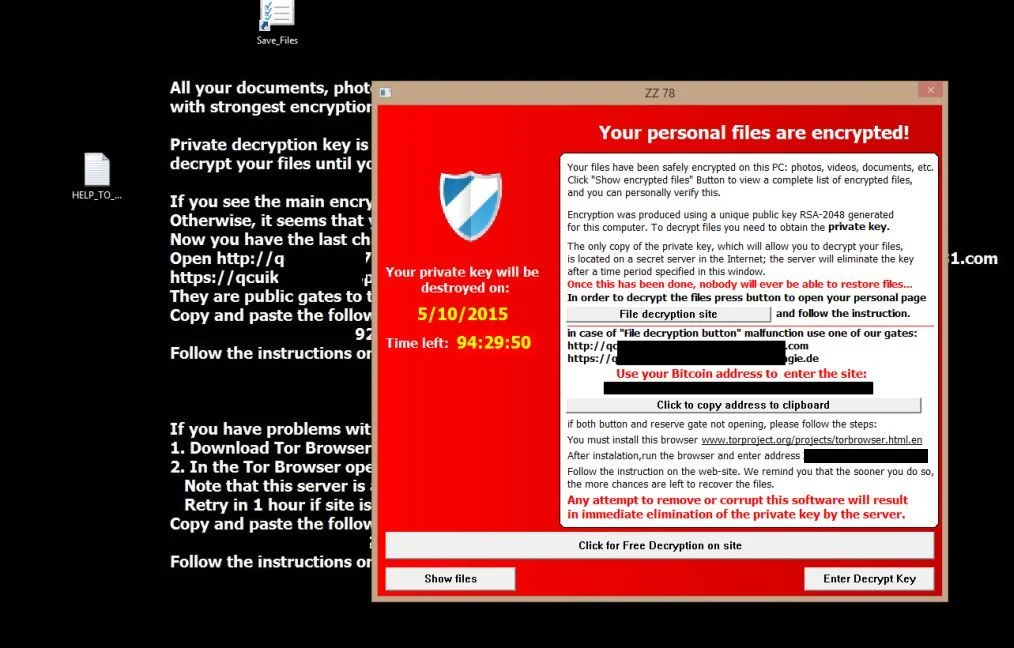 CryptoWall 3.0 Malware