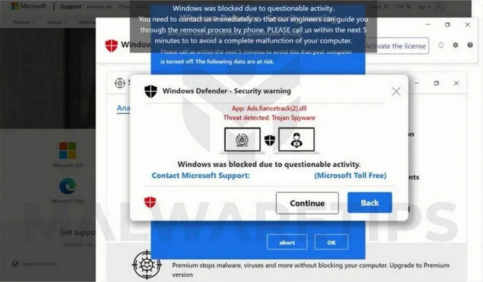 Remove Child Pornography Access Detected Scam (Virus Removal Guide) 1 Image: Child Pornography Access Detected - Tech Support Scam