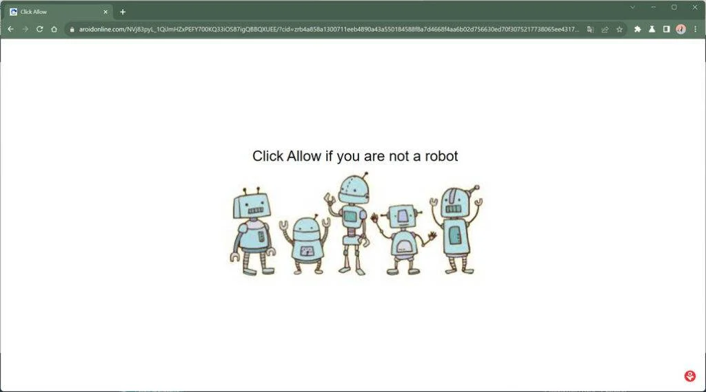 Aroidonline.com popups