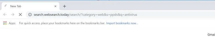 Search.websearch.today redirect virus