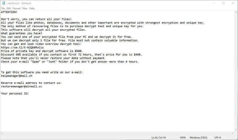 How to remove CADQ ransomware (Virus Removal Guide) 1 Image: CADQ ransomware