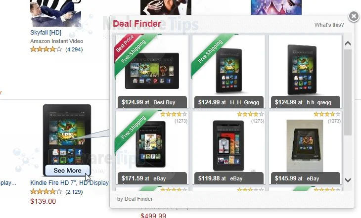 Deal Finder Apple Mac OS X
