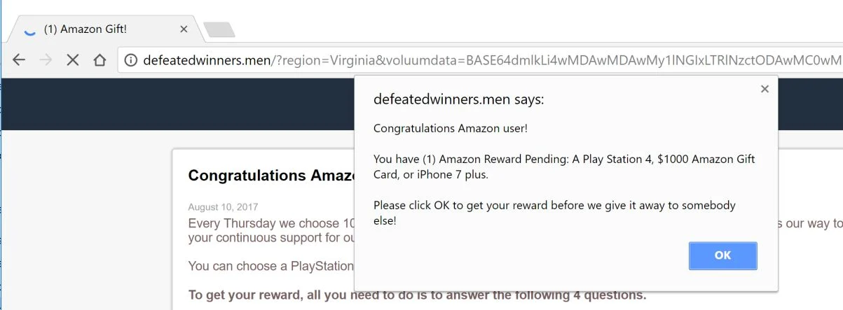 defeatedwinners.men virus
