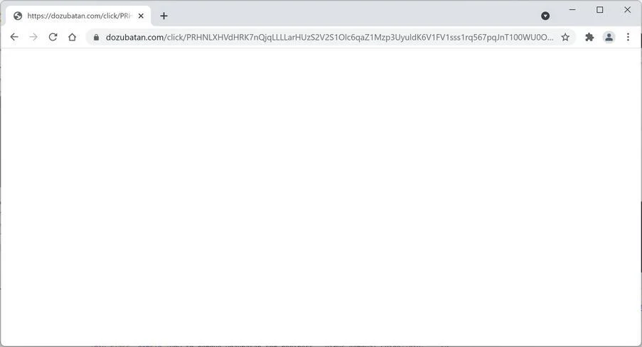 Remove Dozubatan.com pop-up ads (Virus Removal Guide) 1 Image: Chrome browser is redirected to Dozubatan.com