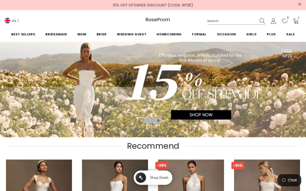 Roseprom.com EXPOSED - Fake Store or Legit? What We Found 1 Roseprom.com scam