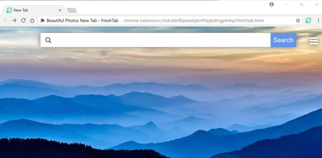 FreshTab New Tab redirect