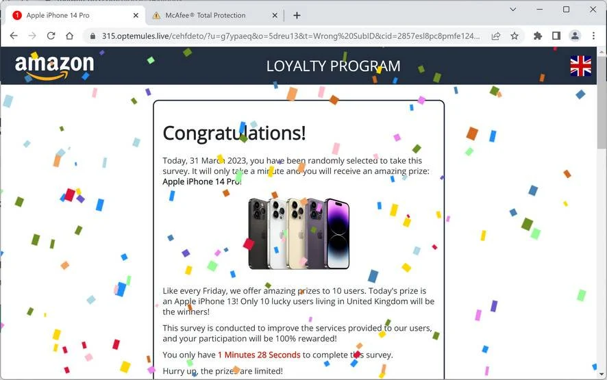 Image: Optemules.live Ads