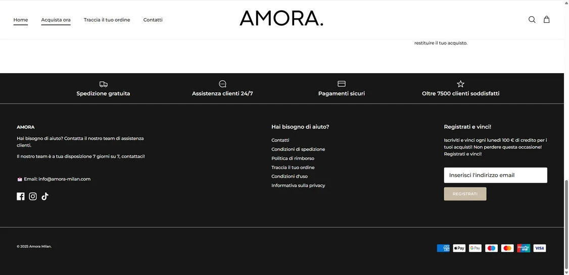 Amora-milan.com Scam Store: What You Need To Know 1 Amora-milan.com scam
