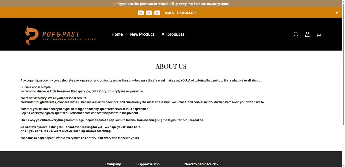 Popandpast.com Scam Store: What You Need To Know 1 Popandpast.com scam