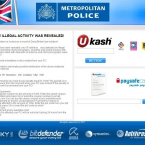 Remove Metropolitan Police virus (Removal Guide) 1 Metropolitan Police infection