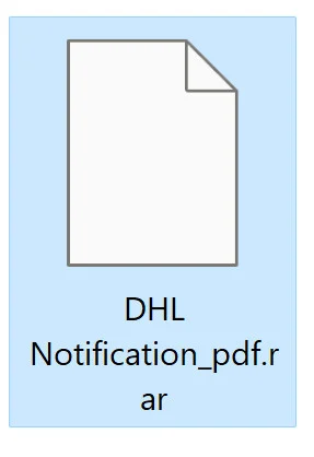 DHL Shipment Notification AWB811470484778 Email Scam