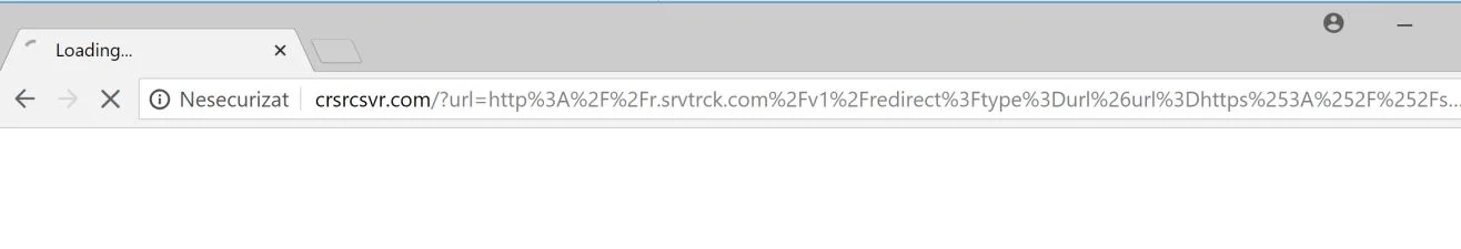 Crsrcsvr.com redirect virus