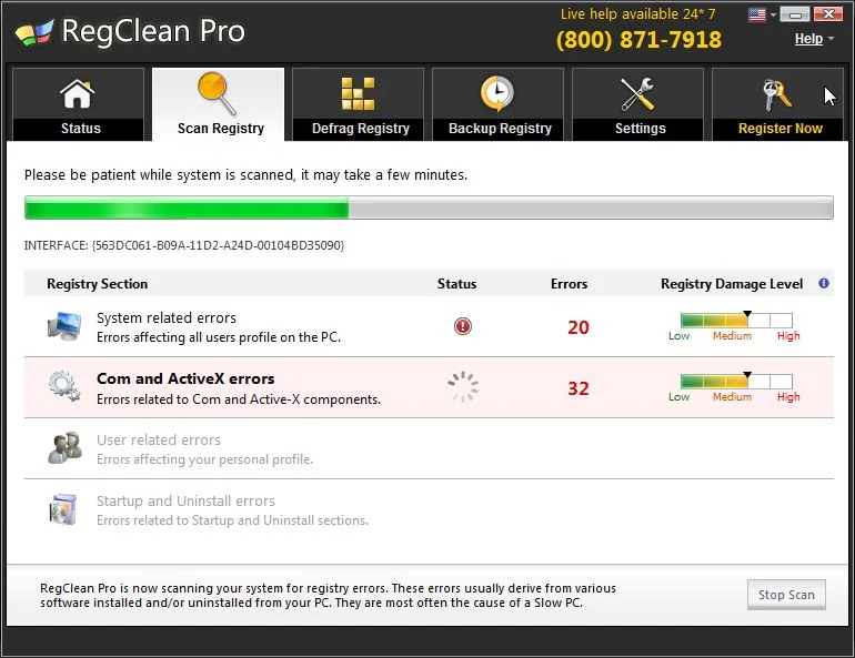 [Image: RegClean Pro virus]