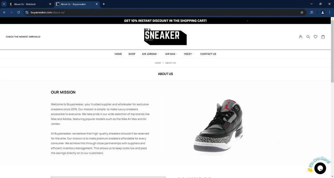Buyasneaker.com Scam Store - 7 Big Red Flags to Watch For 1 Buyasneaker.com scam