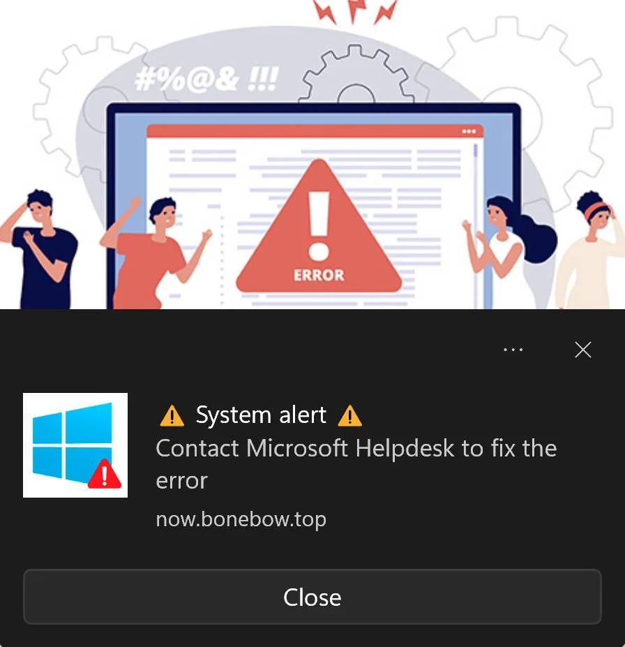 Remove Contact Microsoft Helpdesk