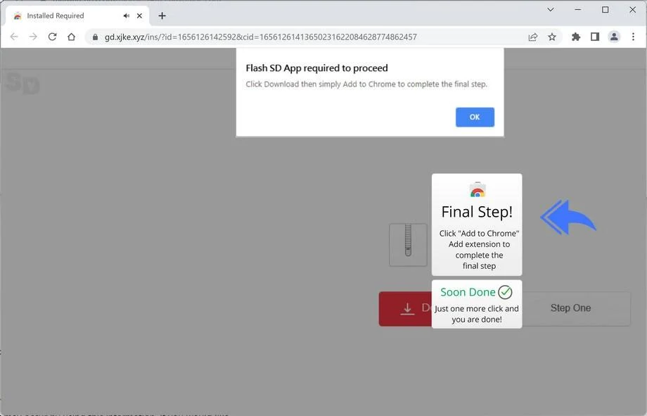 Image: Gd.xjke.xyz browser redirect