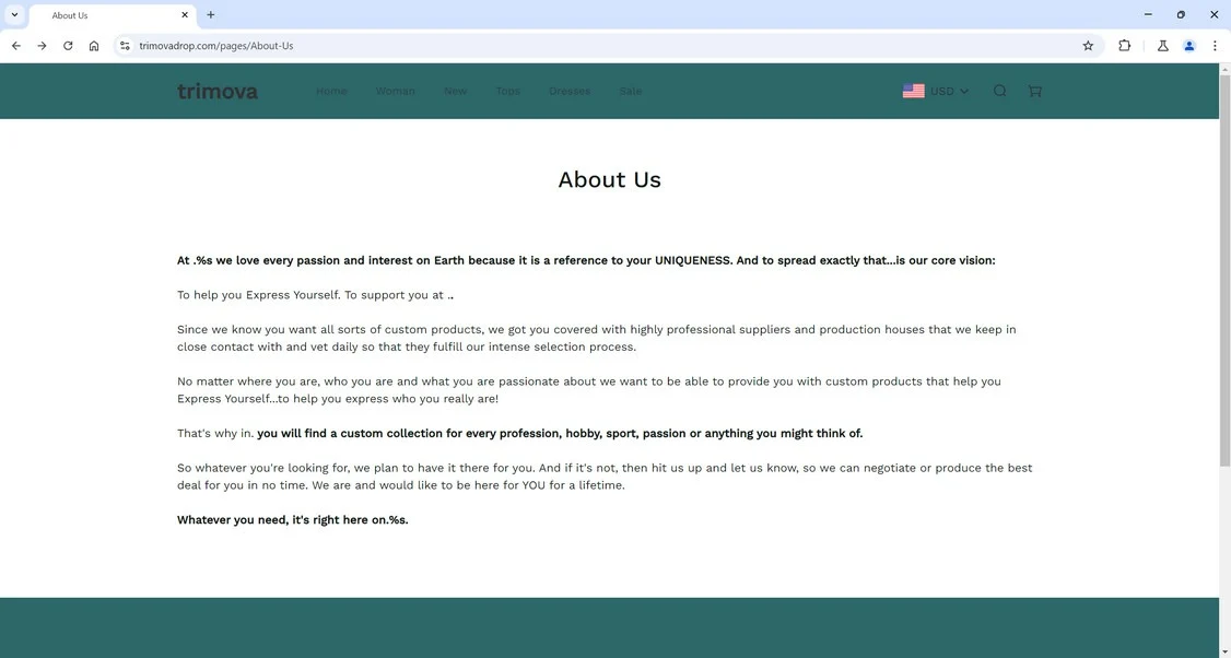 Trimovadrop.com scam