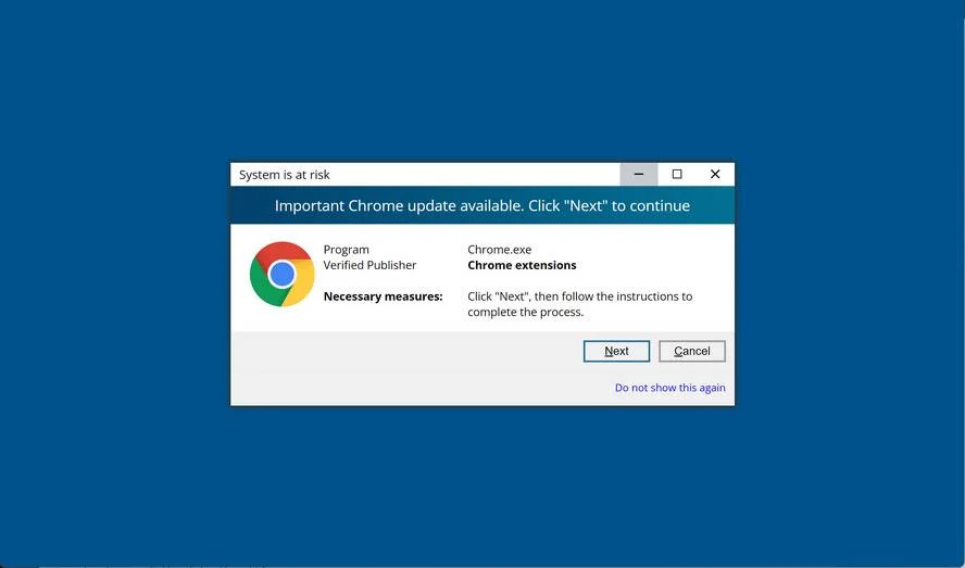 The "System Is At Risk" Fake Alerts (Virus Removal Guide) 1 Image: System Is At Risk Scam