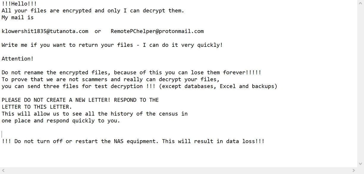How to remove Mcauwpjib ransomware (Virus Removal Guide) 1 Image: Mcauwpjib ransom note