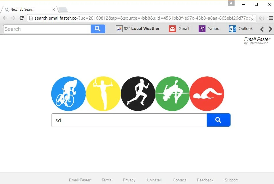 Search.emailfaster.co virus