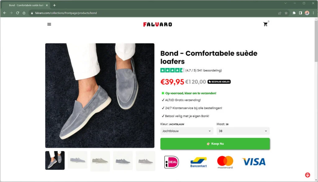 Is Falvaro.com Legit or A Scam? The Truth Revealed 1 falvaro.com trendmicro