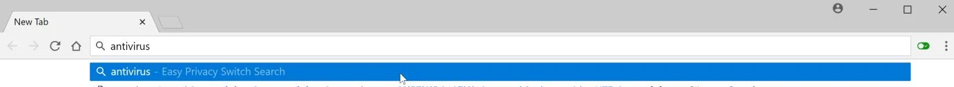Easy Privacy Switch Search redirect