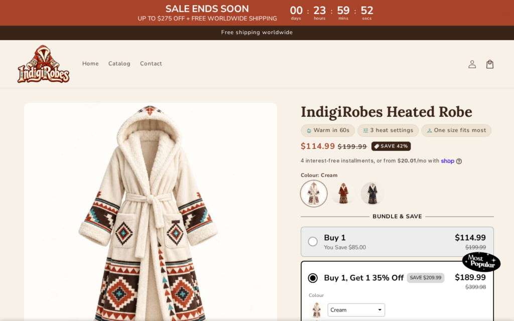 Indigirobes.com EXPOSED - Real or Fake Store? Investigation 1 Indigirobes.com scam