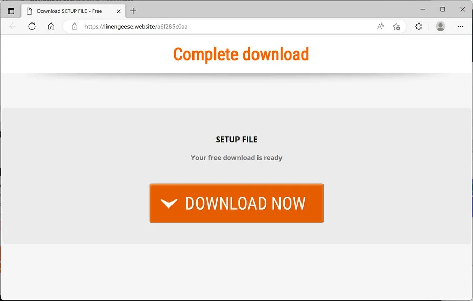 Image: Linengeese.website Ads