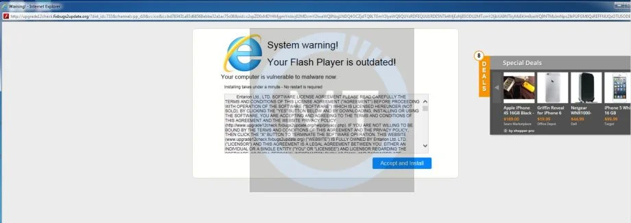 Upgrade12check.fixbugs2update.org virus