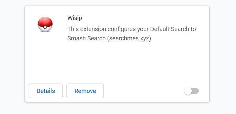 Image: Wisip Chrome extension