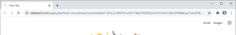 Remove Muti-webtool browser hijacker (Virus Removal Guide) 1 Image: Muti-webtool redirecting search query through tailsearch.com