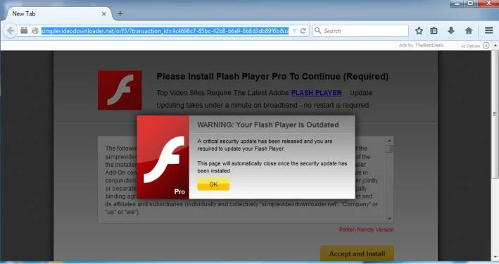 Simplevideodownloader.net virus