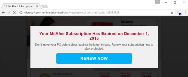 Microsoft.com-online.download virus