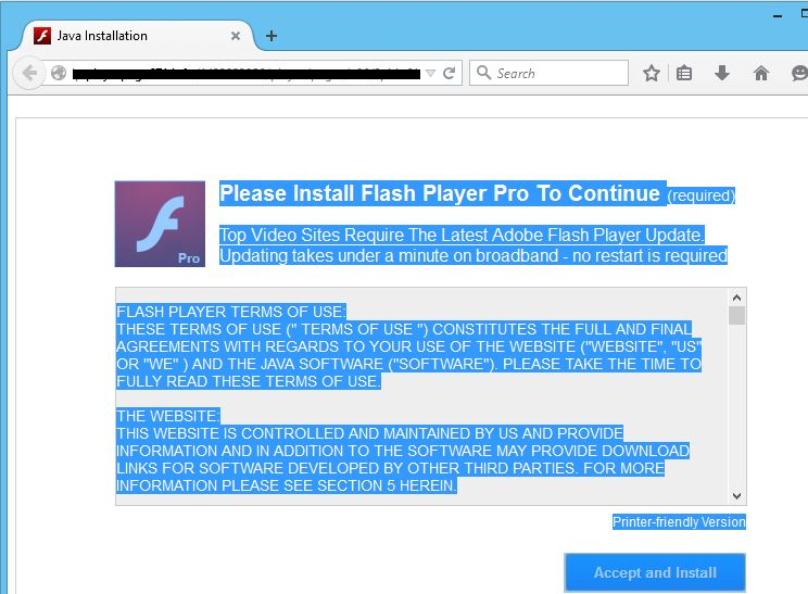 Javeasydownload.com virus