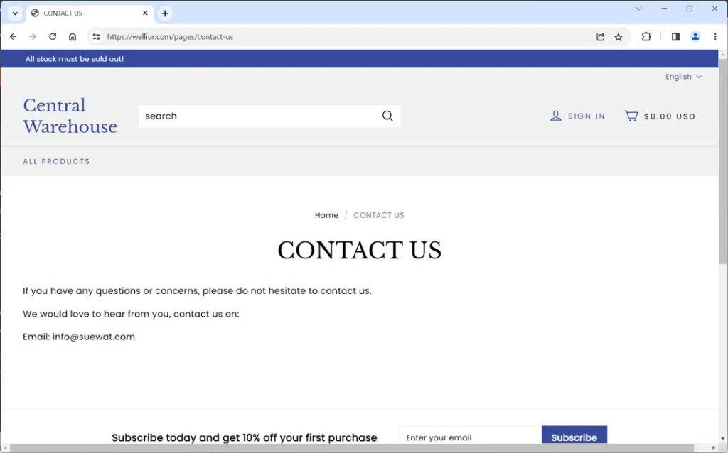 Welliur.com scam